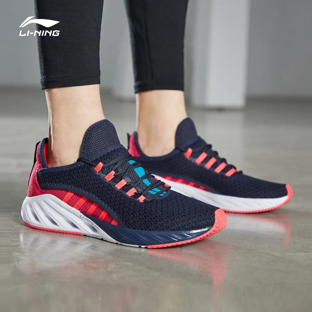 Мужские кроссовки для бега Li Ning легкие дышащие с подкладом спортивная обувь ARHP017