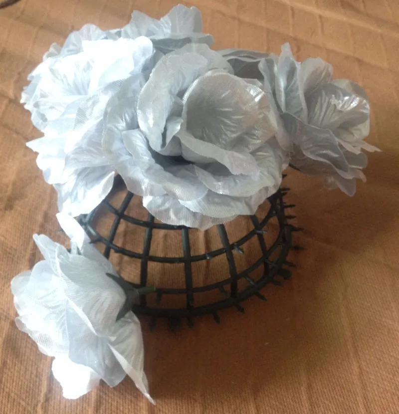 Factory Sale!Artificial Flower Ball Frame DIY Wedding Kissing Bal Frame Wedding Decoration Supplies (4)