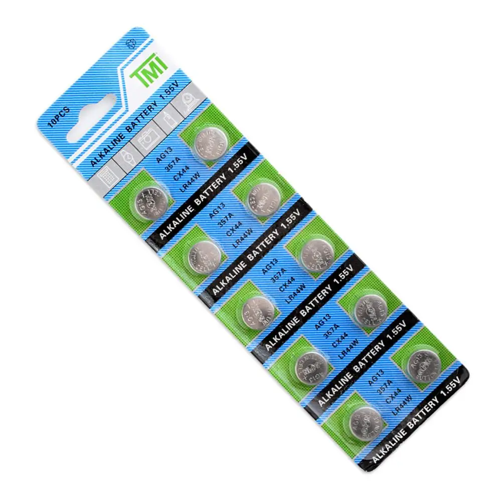 

YCDC Low Price pile montre relogio celular pilas reloj pile bouton 20 X AG13 LR44 L1154 303 357 D303 BATTERY 1.55V