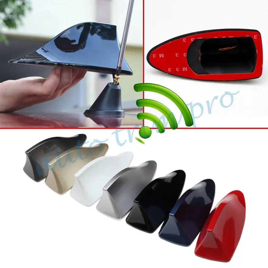 Car Parts Exterior Roof AM/FM Radio Shark Fin Style Antenna Aerial Signal Accessories Car Parts Exterior Roof AM/FM Radio Shark Fin Style Antenna Aerial Signal Accessories