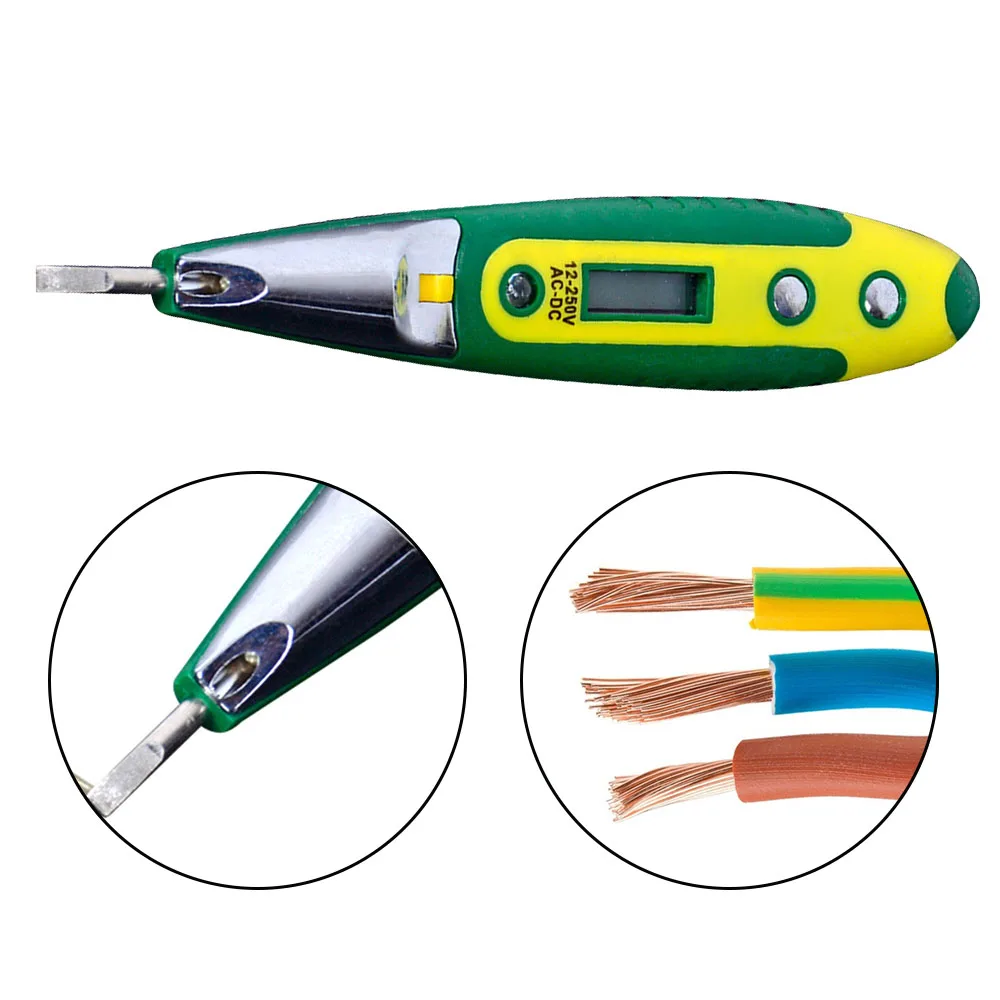 

Multi-Function Digital Induction Test Pencil Screwdriver Electrical Tester With LED Light Power Tools AC/DC