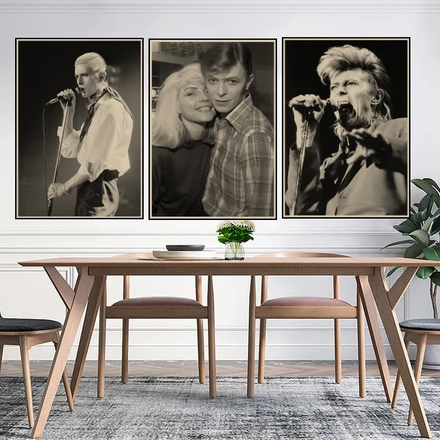Винтажный музыкальный постер David Bowie rock комикс ретро печатный рисунок настенная