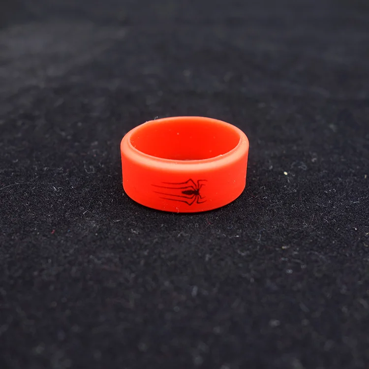 10pcs/lot ecig vape band protection o ring silicon band skull design for rdta rda atomizer 10pcs/lot ecig vape band protection o ring silicon band skull design for rdta rda atomizer