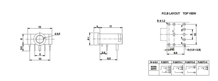 PJ-3070 Drawing