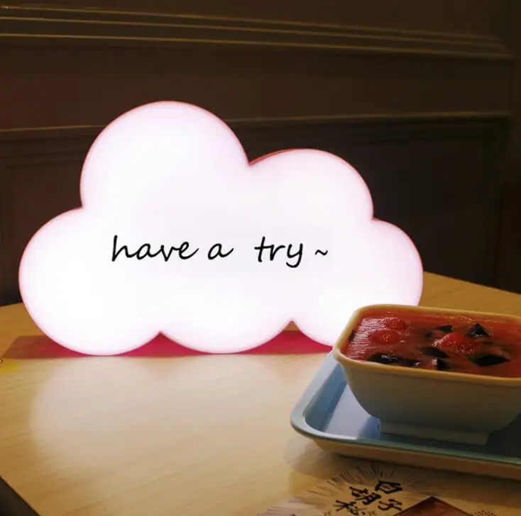 

INS Decorative Cloud Luminescence Acrylic Light Box Creative DIY Night Light