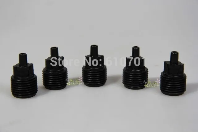 

5pcs 1/2" BSP Thread x 6mm Micro Droplet Spray Joint Connector Coupling Adapter Greenhouse Watering