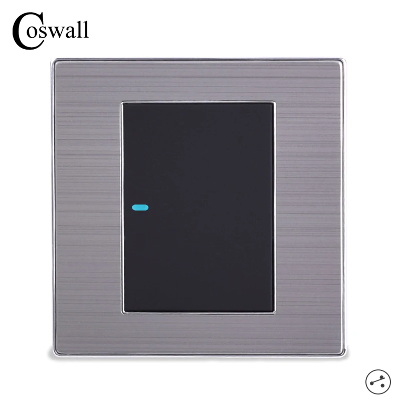 Coswall роскошный двухпозиционный настенный светодиодный светильник ель ВКЛ./ВЫКЛ.