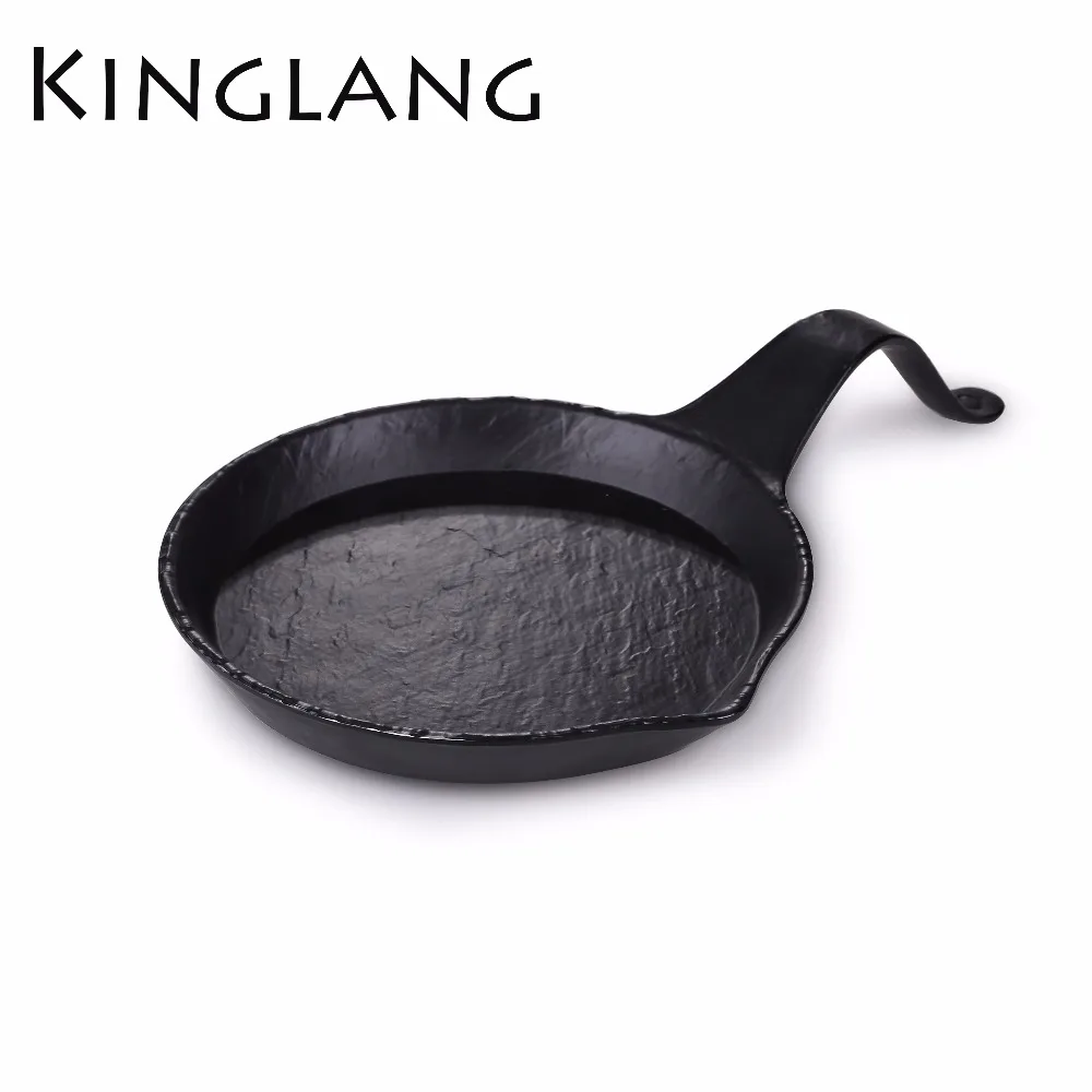 

high quality sepically design melamine plate with handle pizza plate looks like slate
