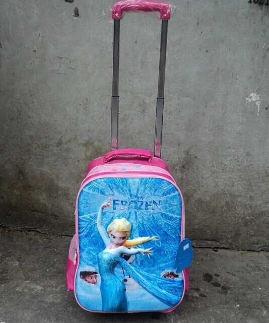 frozen trolley school bag