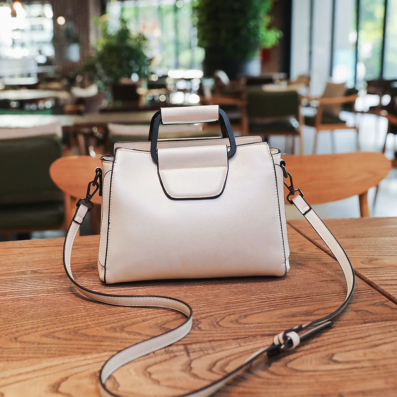 

Bags for Women 2019 New Bag Female Genuine Leather Handbag Fashion One Shoulder Slung Big Bag Lady Bag