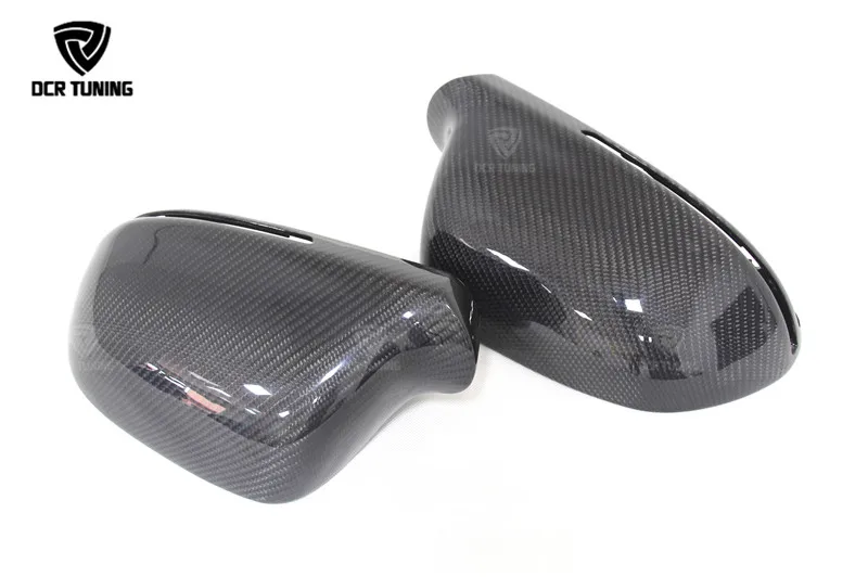Estilo de Substituição para Audi Lateral de Fibra de Carbono a4 a5 a6 s5 s3 q3 b8 B8.5 b9 a4 s4 a5 s5 Rs5 2008 up Vista Traseira Espelho Tampas 5 side view mirror