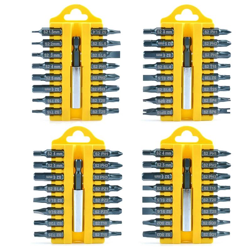 17 шт. Отвёртки биты S2 Магнитная Мультитул Torx Филлипс шлицевая Отвёртки для Велосипедный Спорт бытовой Приспособления Ручные инструменты