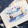 Океан звездное небо КИТ Бумага васи лента сказка животное Алиса маскирующие ленты для дневника альбом скрапбукинг украшения Канцтовары ► Фото 3/5