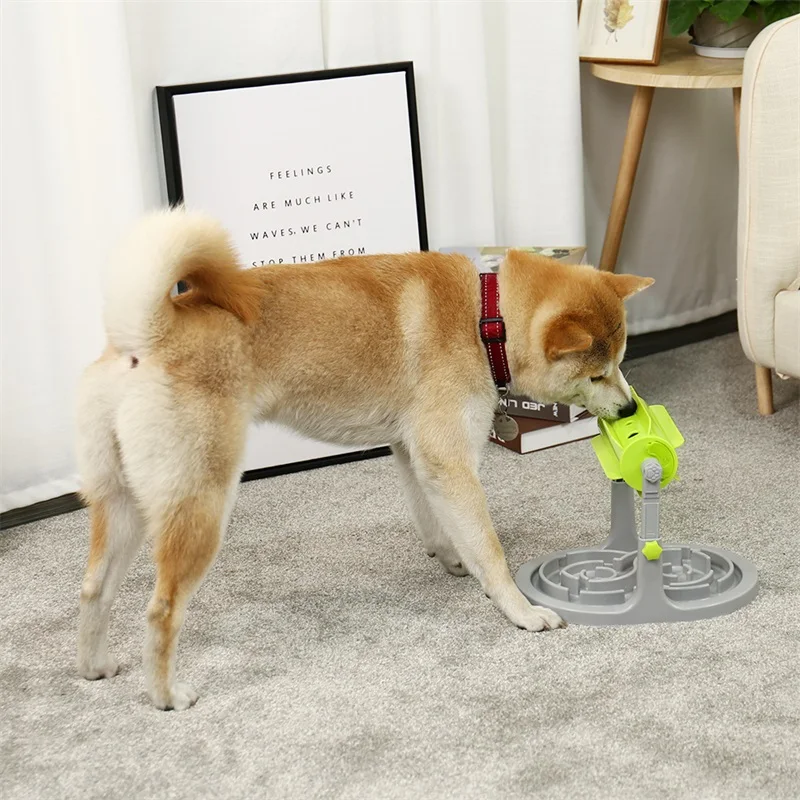 Petshy Pet собака интерактивные игрушки медленная миска-кормушка здоровая диета собаки кошки кормушка игрушка для кормления домашних животных питание кормушка мяч