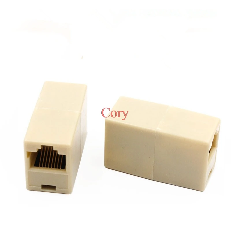 10 шт. RJ45 для CAT 5 5E Ethernet Lan кабель Столярный соединитель Модульные
