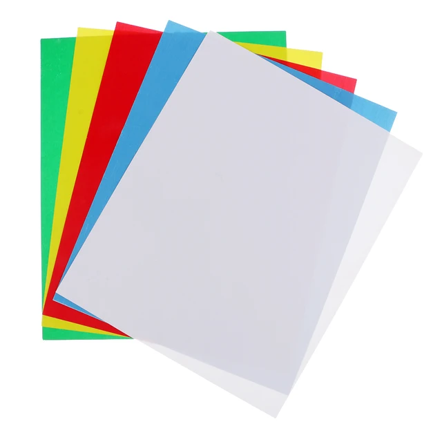 10 Pieces Colorful Tailor Tracing Paper Sheets For Pattern Making