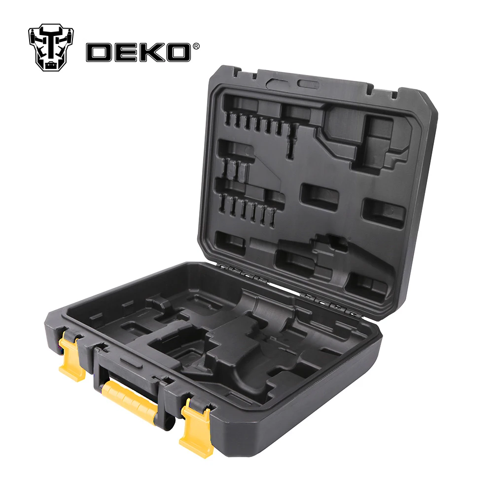 DEKO Original BMC Plastic Box Tool Case for 20V Cordless Drill GCD20DU2/GCD20DU3 not include Cordless Drill DEKO Original BMC Plastic Box Tool Case for 20V Cordless Drill GCD20DU2/GCD20DU3 not include Cordless Drill