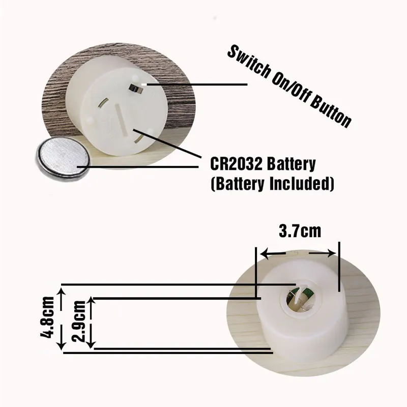 Пульт дистанционного управления Управление светодиодный свечи упаковка из 6 теплый белый светодиодный беспламенного свечи Батарея работает Танцы Пламени Бытовой Чай светильник