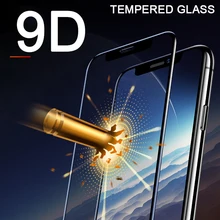 9D Защитное стекло для iphone 7 закаленное стекло на 6 6 S 7 8 Plus X S XS XR Max 6 plus 7 plus 8 plus Xsmax Защитная пленка для экрана телефона