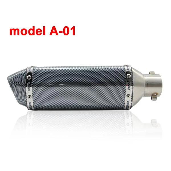 Alconstar-51 мм Впускной мотоцикл Escape Moto Akrapovic Yoshimura глушитель NMAX EXC ER6N R6 R15 TMAX500 Racing - Цвет: A-01