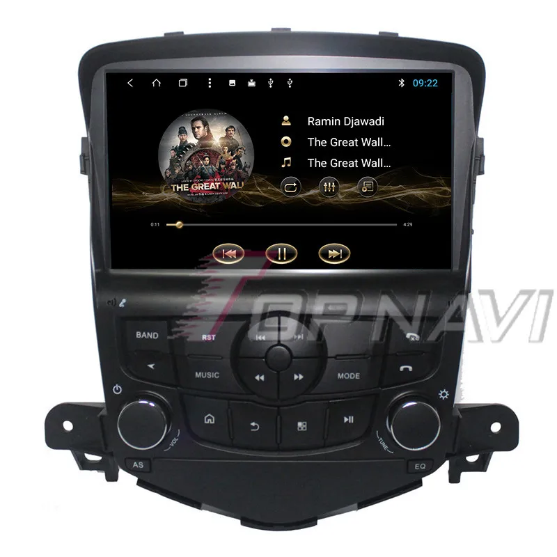 Android 8,1 9 ''автомобильные gps мультимедийный плеер для CHEVROLET CRUZE 2009 2010 2011 2012 2013 автомобиль радио с RDS FM AM стерео