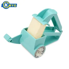 KMYC ручной Вращательный прибор для натирания сыра нож для овощерезки измельчитель помадка шоколадный сыр Терка Поворотный кухонный комбайн