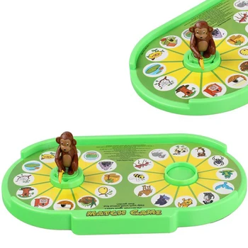 

Cartoon Monkey Match Game Toy for Kids Learn Simple Matching Game Toys Children Gift Baby Kid's Toy Educational Toys