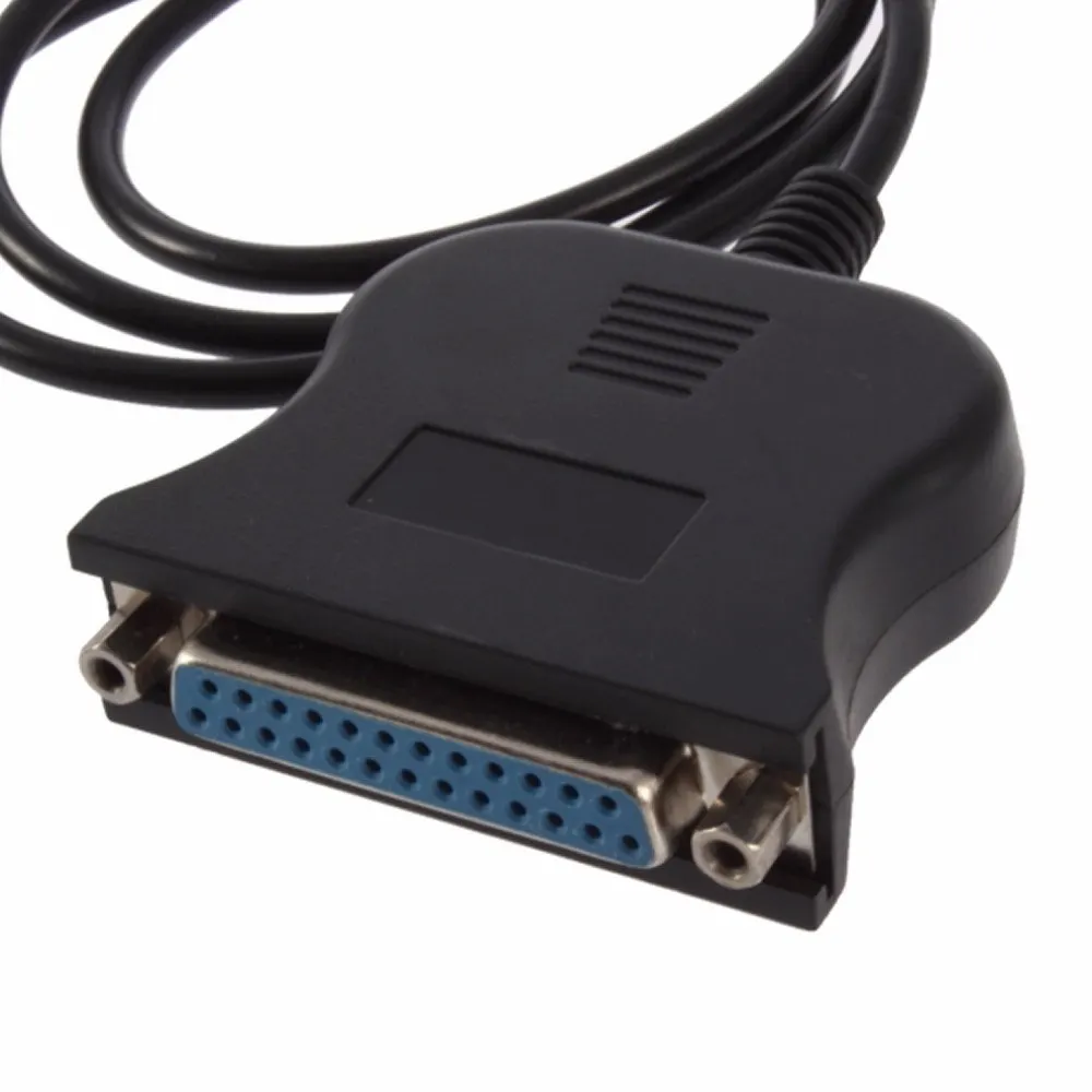 USB 2,0 до 25 Pin DB25 параллельно Порты и разъёмы Кабель IEEE 1284 1 Мбит/с 25pin параллельного адаптер Шнур