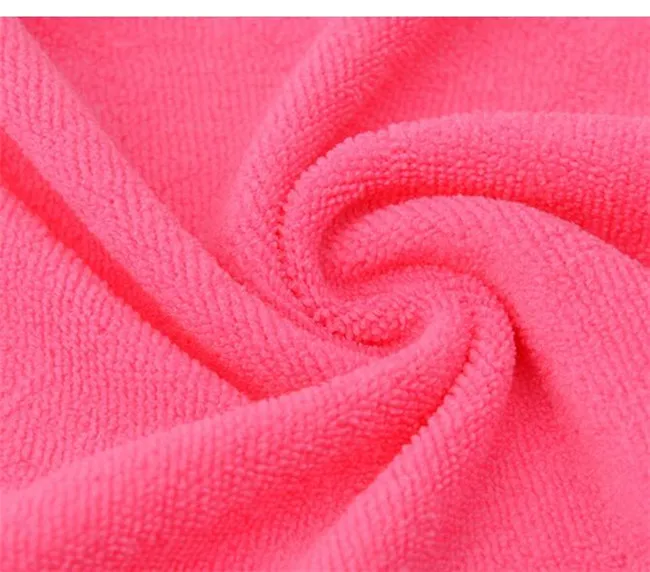 Unisex Children&Adult MINI Microfiber Pure Color Handkerchief 25x25cm Quick-drying Hair Absorbent Small Handkerchiefs