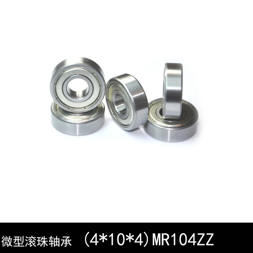 MR104 Миниатюрные Подшипники Мяч Мини подшипник 4X10X4mm 4*10*4 MR104zz 10 Шт. | Обустройство