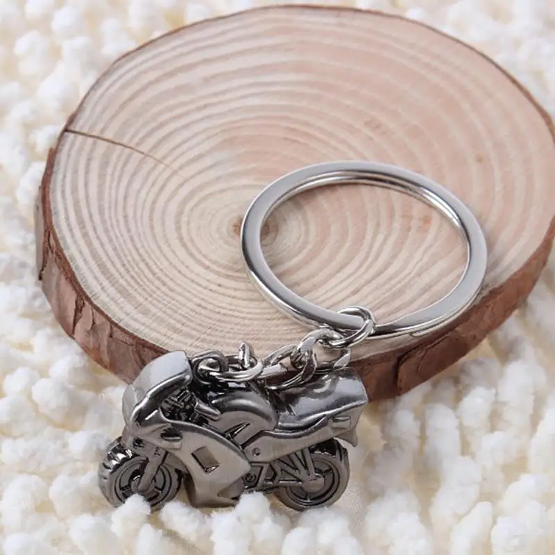 Metal 3D Motorcycle Keychain Keyring Keys Car Keychain for the Keys