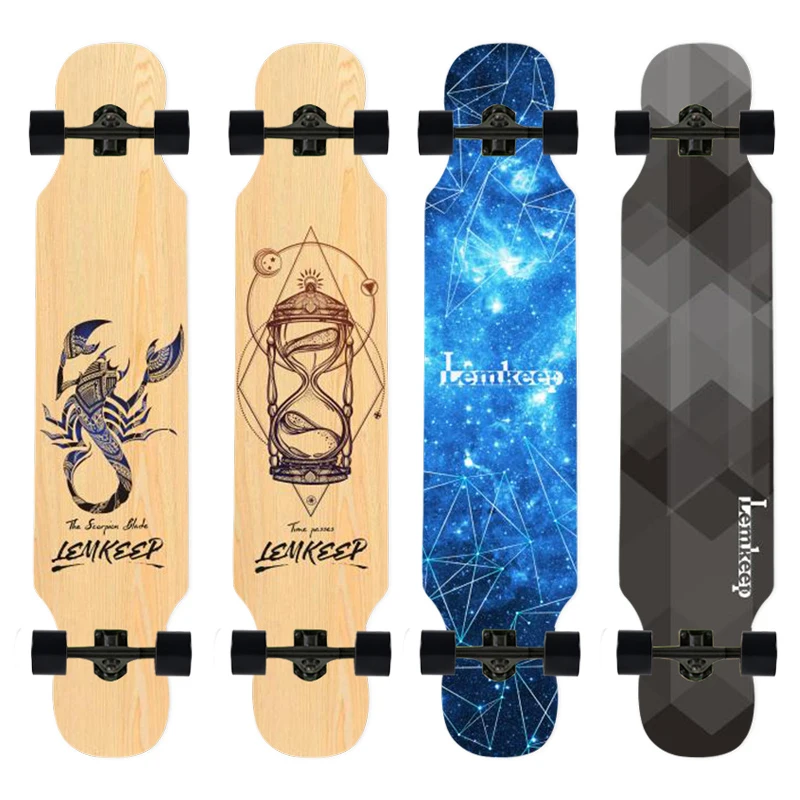 108 سنتيمتر صغيرة مجلس طويلة لوح التزلج المبتدئين لوح التزلج سيارة الكبار الطريق سكيت الرقص مجلس فرشاة الشارع طويل مجلس