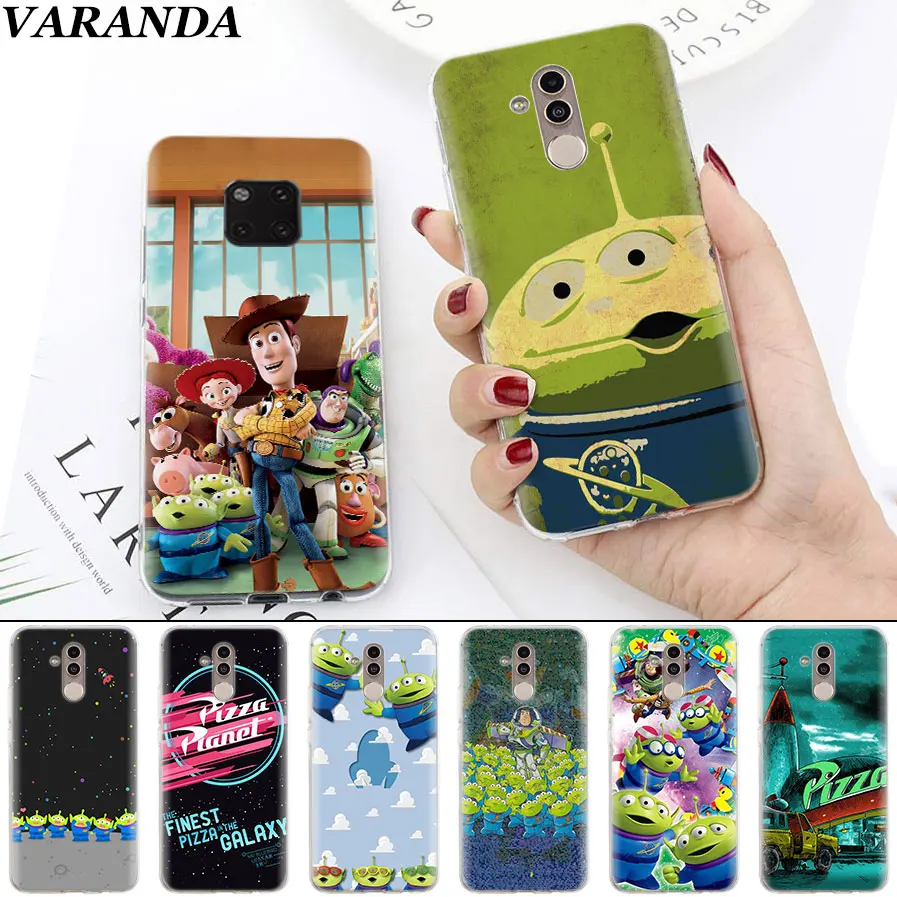 

Toy Story Pizza Planet Soft Cases for Huawei Mate 10 20 Pro Mate 20 Lite P20 P30 Lite P Smart Plus Case Coque