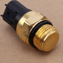 Motorbike Coolant Temperature 85-on Sensor Water Radiator Fan Switch For Suzuki GSXR 600 750 1000 B/C/T Boulevard Hayabusa 96-15 ahl double plugs water temperature sensor cooling radiator temperature switch radiator fan for honda yamaha kawasaki suzuki