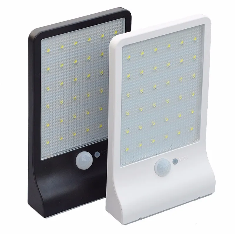 New 450LM 36 LED Solar Power Street Light PIR Motion Sensor Light Garden Security Lamp Outdoor Street Waterproof Wall Lights bright solar lights