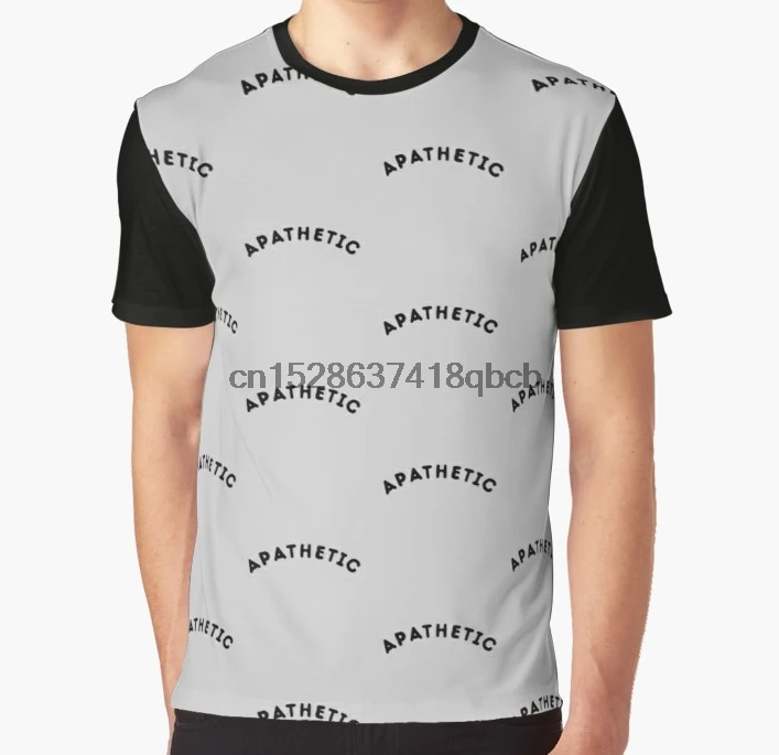 

All Over Print T Shirt Men tshirt Apathetic T-Shirt Apathy Nihilism Nihilist Big Print Full Print Women Graphic T-Shirt