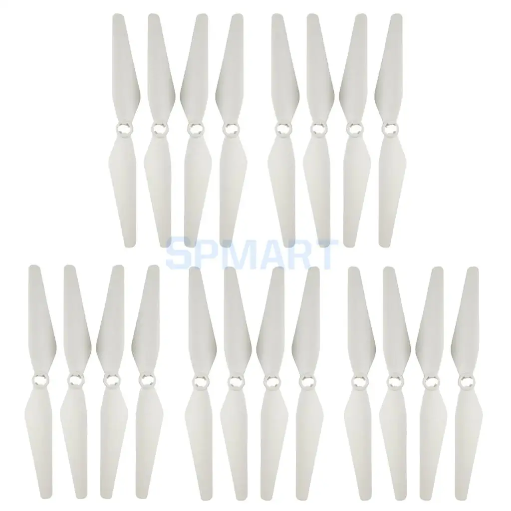 20Pcs Paddle Propellers Prop Blade for SYMA X8SW X8SC X8SG X8 Pro RC Remote Control Drone Aircraft Helicopter Upgraded Parts