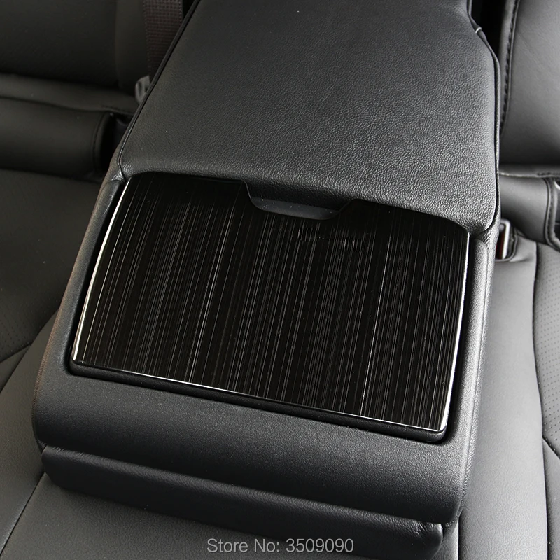 Для Toyota Camry XV70 8th автомобильное хромированное заднее сиденье держатель стакана для напитков чехол наклейка Рамка объемная рамка автомобильный Стайлинг