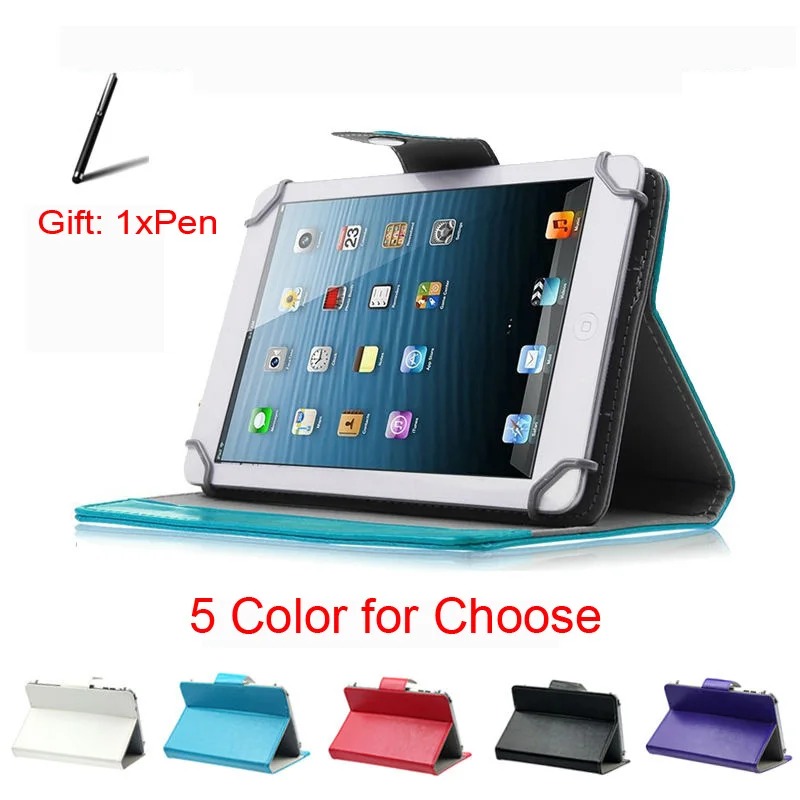 For Alcatel Pixi 4 (7) 3g 7 Inch Tablet Universal Pu Leather
