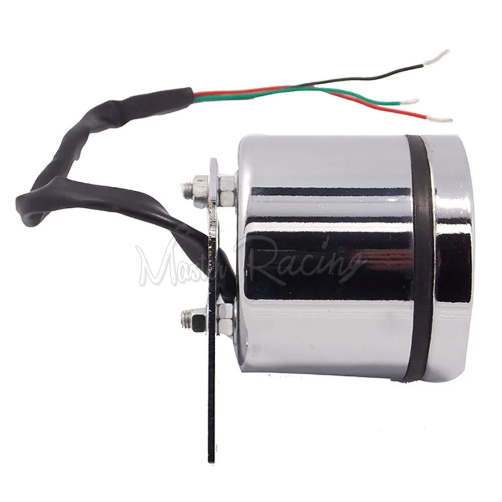 Calibre + Voltímetro Medidor de Tensão Motocicleta Medidor Reequipamento Digital Tacômetro Rpm Tach Combo Moto Scooter Atv Instrumentos Led 30 combo moto scooter atv instrumentos