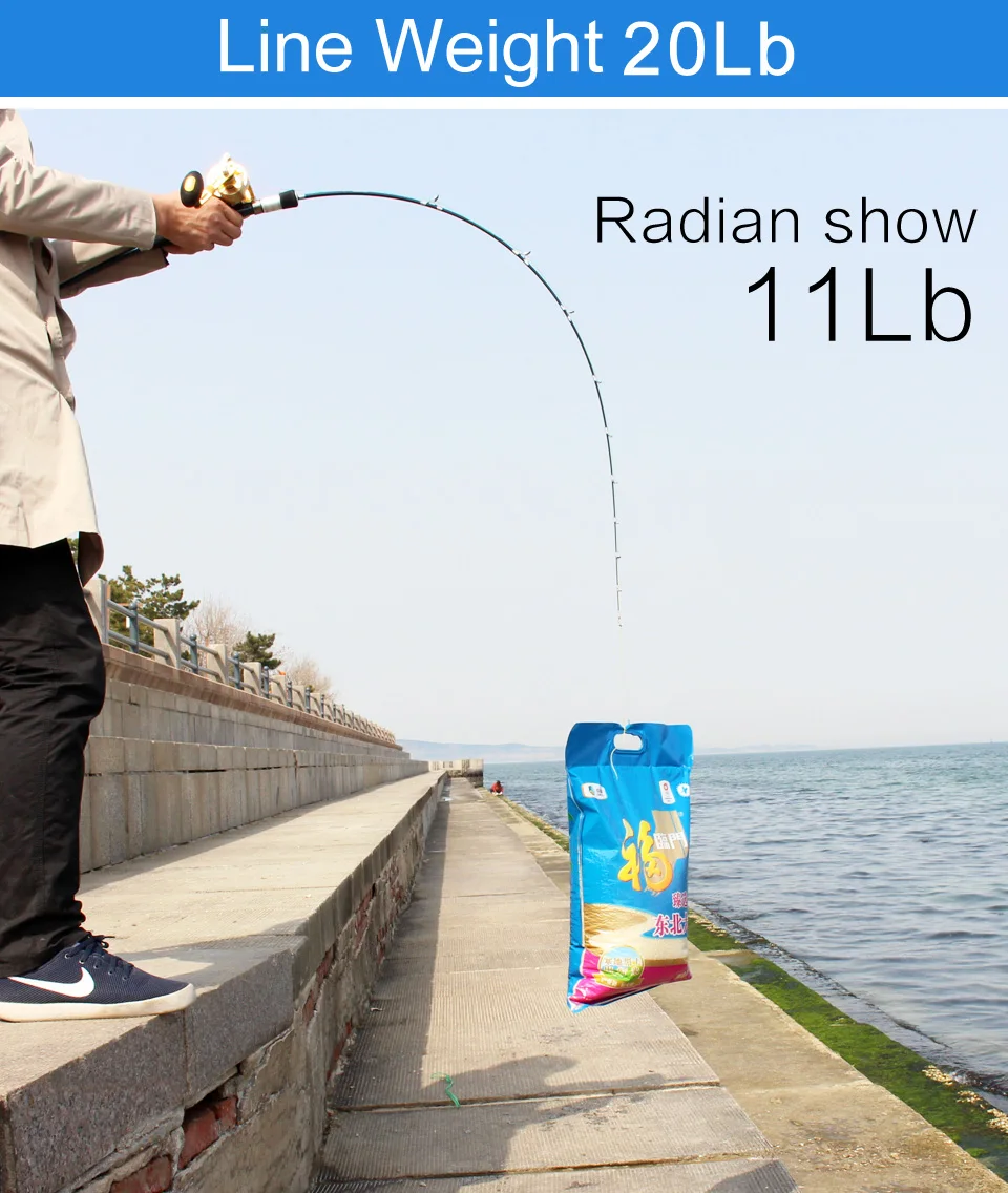 Ponta de Carbono Vara de Pesca um e Meio Sólido Lenta Jigging Haste 1.6 m 9kgs Isca 20-100g Fiação - Fundição Oceano Barco Design Luz 11 Cheap Varas de pescar