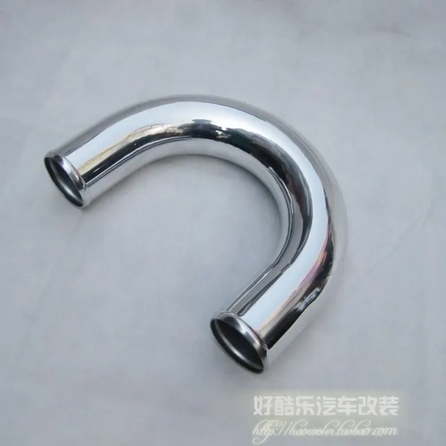 

180Degree 57MM(2.25Inch) Full Length 500MM Aluminum Pipe,High Quality Aluminum Intake Piping