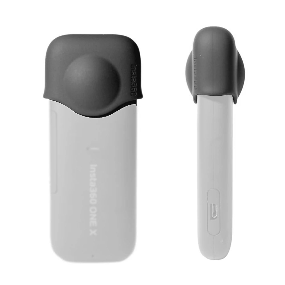 

Black Camera Lens Cap Anti Scratch Guard Silicone Holder Case Cover Durable Accessories Dust Proof Protective For Insta360 One X