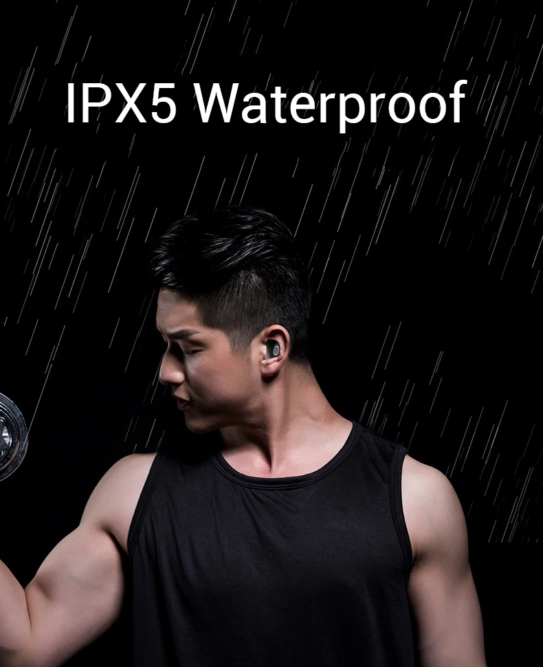 IPX5 Водонепроницаемый Bluetooth 5 0 наушники мини гарнитура TWS беспроводные стерео с