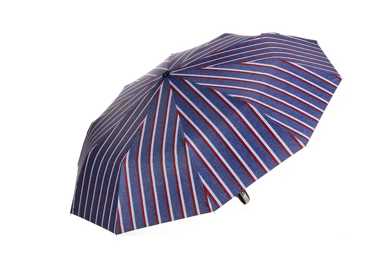 Подлинный автоматический складной зонт, мужской, от дождя, ветрозащитный, УФ, большой, paraguas, мужской, в полоску, parapluie, 2 цвета, рекомендуем