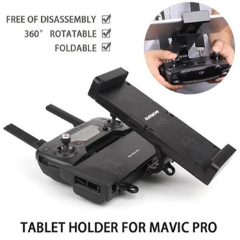 

Extended Holder Remote Controller 4.7-12.9in Ultimate Phone Tablet Support Holder with Strap for DJI SPARK MAVIC Pro/Air