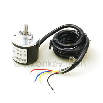 

Encoder 400P/R Incremental Rotary Encoder AB Phase Encoder 6mm Shaft