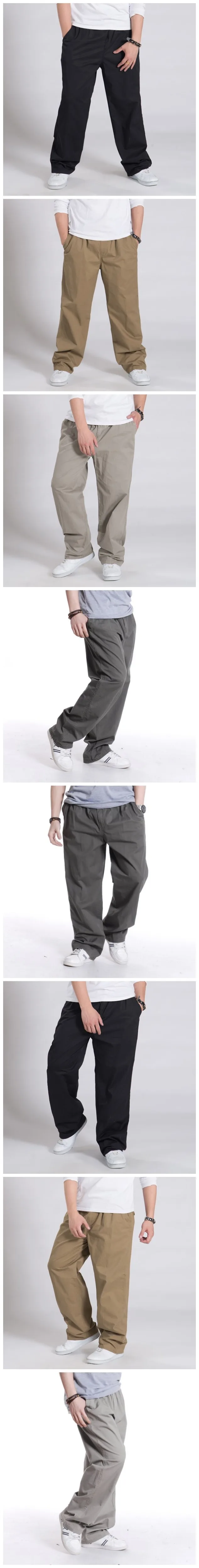 Большие размеры брюки карго мужские хип-хоп шаровары повседневные свободные широкие брюки с карманами 6XL 4XL Топы брендовые черные 3XL хип-хоп хлопковые
