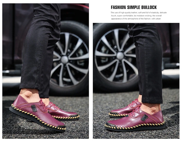 Итальянская мужская обувь из натуральной кожи в британском стиле для прогулок, роскошные Брендовые мужские лоферы, Мокасины, дышащие