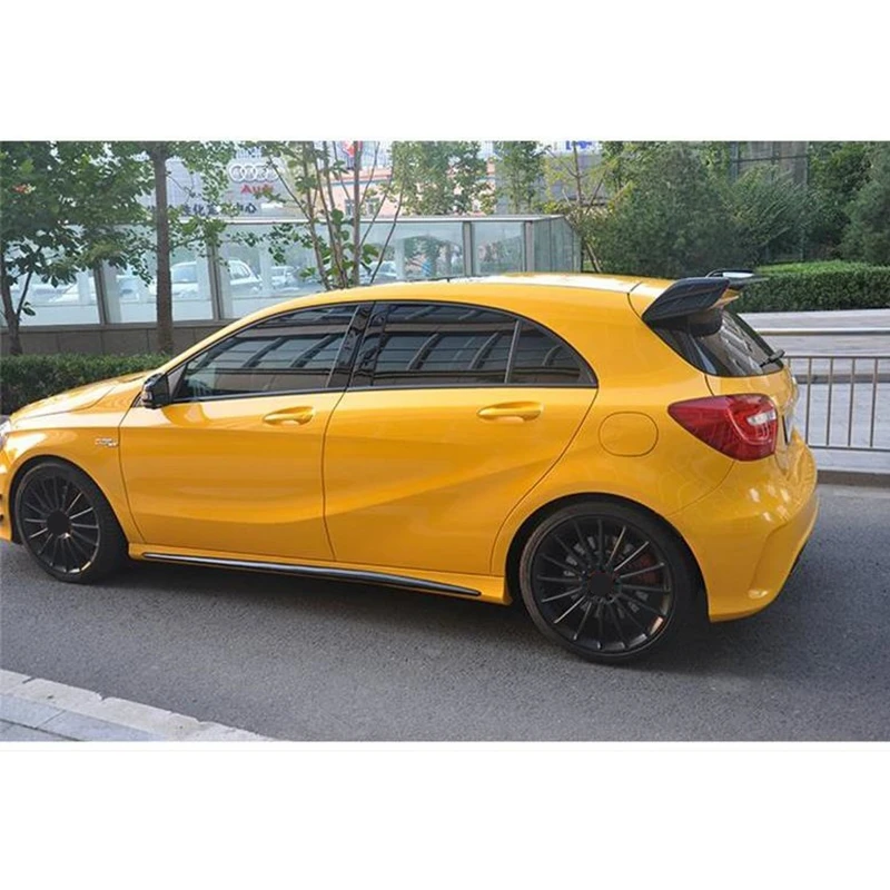Для Mercedes Benz A класс W176 A160 A180 A200 A250 A45 AMG хэтчбек 5 дверей 2013- ABS пластмассовый задний спойлер крыло багажника Крышка